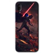 Xiaomi Redmi Note 7 Darh Vader Wars Baskılı Uyumlu Silikon Kılıf
