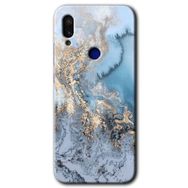 Xiaomi Redmi Note 7 Eski Mermer Baskılı Uyumlu Silikon Kılıf