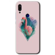 Xiaomi Redmi Note 7 Flamingo Baskılı Uyumlu Silikon Kılıf