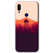 Xiaomi Redmi Note 7 Gözlem Kulesi Baskılı Uyumlu Silikon Kılıf
