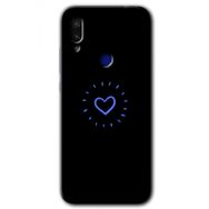 Xiaomi Redmi Note 7 Heart Strokes Baskılı Uyumlu Silikon Kılıf