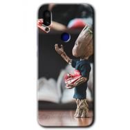 Xiaomi Redmi Note 7 I am Groot Baskılı Uyumlu Silikon Kılıf
