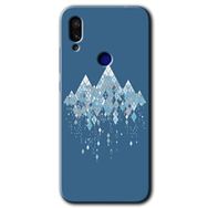 Xiaomi Redmi Note 7 İceberg Baskılı Uyumlu Silikon Kılıf