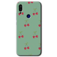 Xiaomi Redmi Note 7 Kiraz Berry Baskılı Uyumlu Silikon Kılıf