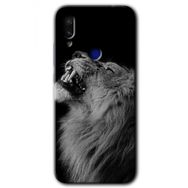 Xiaomi Redmi Note 7 Lion Baskılı Uyumlu Silikon Kılıf