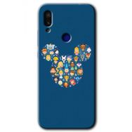 Xiaomi Redmi Note 7 Mickey Baskılı Uyumlu Silikon Kılıf