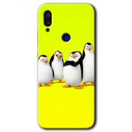 Xiaomi Redmi Note 7 Penguenler Baskılı Uyumlu Silikon Kılıf