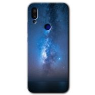 Xiaomi Redmi Note 7 Samanyolu Baskılı Uyumlu Silikon Kılıf