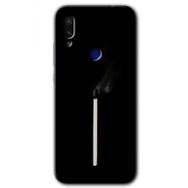 Xiaomi Redmi Note 7 Sönmüş Kibrit Baskılı Uyumlu Silikon Kılıf
