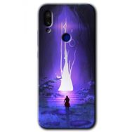 Xiaomi Redmi Note 7 Wanderer Silhouette Baskılı Uyumlu Silikon Kılıf