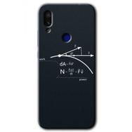 Xiaomi Redmi Note 7 Work Formül Baskılı Uyumlu Silikon Kılıf
