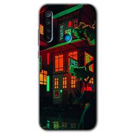 Xiaomi Redmi Note 8 China Street Baskılı Uyumlu Silikon Kılıf