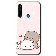Xiaomi Redmi Note 8 Kedi Aşkı Baskılı Uyumlu Silikon Kılıf