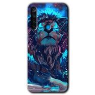Xiaomi Redmi Note 8 Neon Aslan Baskılı Uyumlu Silikon Kılıf