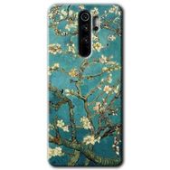 Xiaomi Redmi Note 8 Pro Almond Blossom Baskılı Uyumlu Silikon Kılıf
