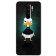 Xiaomi Redmi Note 8 Pro Angry Duck Baskılı Uyumlu Silikon Kılıf