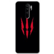 Xiaomi Redmi Note 8 Pro Ayı Pençesi Baskılı Uyumlu Silikon Kılıf