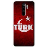 Xiaomi Redmi Note 8 Pro Ayyıldız Türk Baskılı Uyumlu Silikon Kılıf
