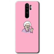 Xiaomi Redmi Note 8 Pro Bad Grandmother Baskılı Uyumlu Silikon Kılıf