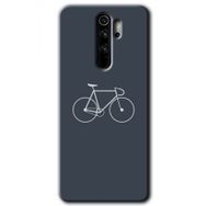 Xiaomi Redmi Note 8 Pro Bike Baskılı Uyumlu Silikon Kılıf