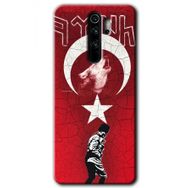 Xiaomi Redmi Note 8 Pro Bozkurt Atam Baskılı Uyumlu Silikon Kılıf