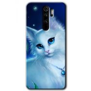 Xiaomi Redmi Note 8 Pro Cat Glance Baskılı Uyumlu Silikon Kılıf