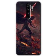 Xiaomi Redmi Note 8 Pro Darh Vader Wars Baskılı Uyumlu Silikon Kılıf