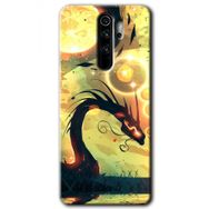 Xiaomi Redmi Note 8 Pro Digital Dragon Baskılı Uyumlu Silikon Kılıf