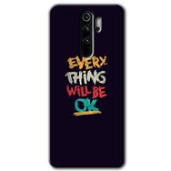Xiaomi Redmi Note 8 Pro Everything Baskılı Uyumlu Silikon Kılıf