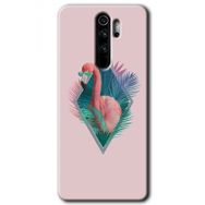 Xiaomi Redmi Note 8 Pro Flamingo Baskılı Uyumlu Silikon Kılıf