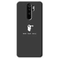 Xiaomi Redmi Note 8 Pro Headshot Baskılı Uyumlu Silikon Kılıf