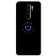 Xiaomi Redmi Note 8 Pro Heart Strokes Baskılı Uyumlu Silikon Kılıf
