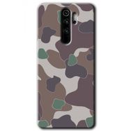 Xiaomi Redmi Note 8 Pro Kamuflaj 11 Baskılı Uyumlu Silikon Kılıf