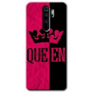 Xiaomi Redmi Note 8 Pro Queen Baskılı Uyumlu Silikon Kılıf