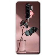 Xiaomi Redmi Note 8 Pro Retro Gül Baskılı Uyumlu Silikon Kılıf