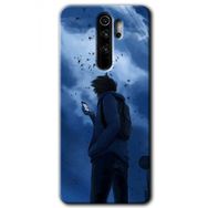 Xiaomi Redmi Note 8 Pro Sonbahar Yalnızlığı Baskılı Uyumlu Silikon Kılıf