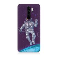 Xiaomi Redmi Note 8 Pro Uyumlu Astronot Baskılı Silikon Kılıf