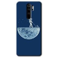Xiaomi Redmi Note 8 Pro Uzay İşçisi Baskılı Uyumlu Silikon Kılıf