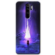Xiaomi Redmi Note 8 Pro Wanderer Silhouette Baskılı Uyumlu Silikon Kılıf