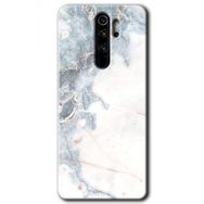 Xiaomi Redmi Note 8 Pro White Marble Baskılı Uyumlu Silikon Kılıf