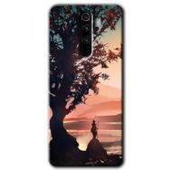 Xiaomi Redmi Note 8 Pro Yalnız Savaşcı Baskılı Uyumlu Silikon Kılıf
