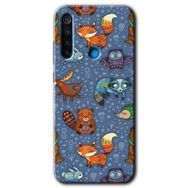 Xiaomi Redmi Note 8T Animals Funny Baskılı Uyumlu Silikon Kılıf