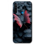 Xiaomi Redmi Note 8T Dark Butterfly Baskılı Uyumlu Silikon Kılıf