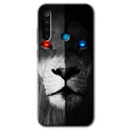 Xiaomi Redmi Note 8T Fire and Ice Lion Baskılı Uyumlu Silikon Kılıf