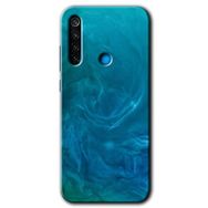 Xiaomi Redmi Note 8T Mavi Aura Baskılı Uyumlu Silikon Kılıf