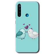 Xiaomi Redmi Note 8T Mutlu Kuşlar Baskılı Uyumlu Silikon Kılıf
