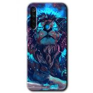 Xiaomi Redmi Note 8T Neon Aslan Baskılı Uyumlu Silikon Kılıf