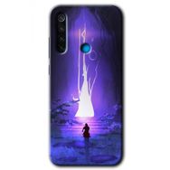 Xiaomi Redmi Note 8T Wanderer Silhouette Baskılı Uyumlu Silikon Kılıf