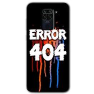 Xiaomi Redmi Note 9 404 Error Baskılı Uyumlu Silikon Kılıf