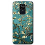 Xiaomi Redmi Note 9 Almond Blossom Baskılı Uyumlu Silikon Kılıf
